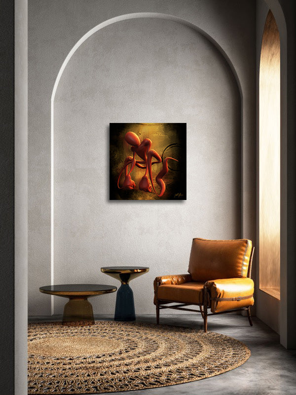 UrbanGreek...Rilla canvas print