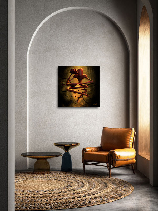 UrbanGreek...Strike canvas print