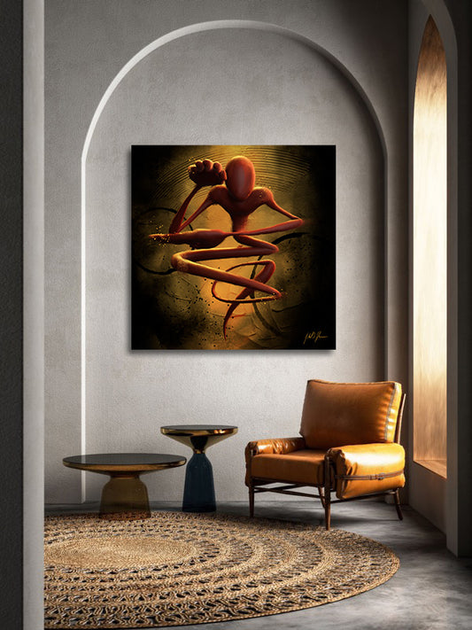 UrbanGreek...Strike canvas print