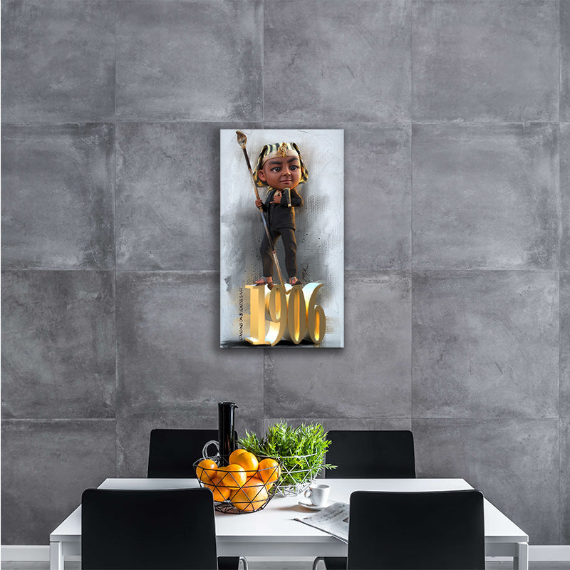 Standin'On...1906 canvas print