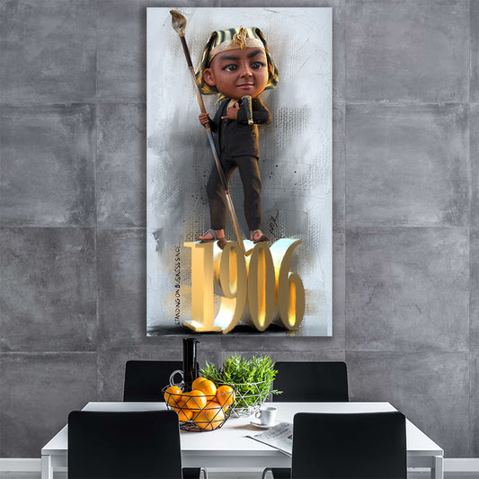 Standin'On...1906 canvas print