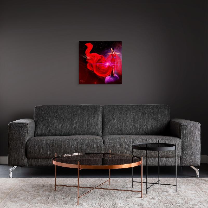 Delta Royal•Div9ine Canvas Print