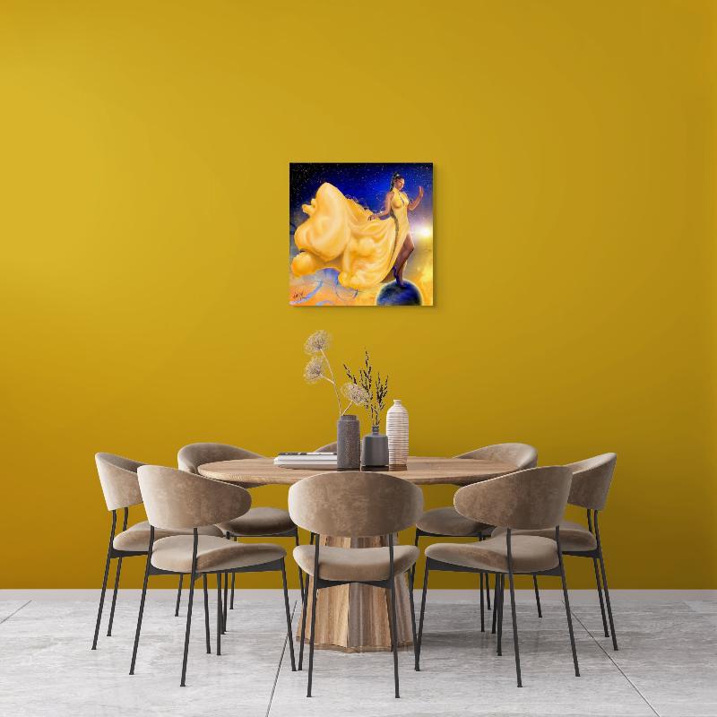 SGRho Royal•Div9ine Canvas Print