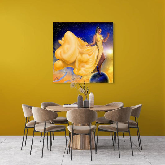 SGRho Royal•Div9ine Canvas Print